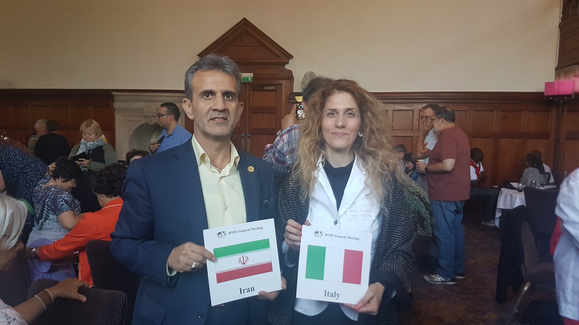 روسای انجمن ایران و ایتالیا