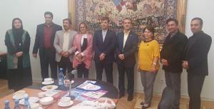 جلسه در سفارت ایران در ارمنستان